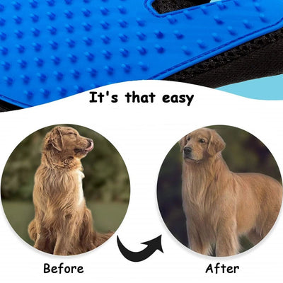 Pet Grooming Glove Brush